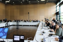 Leyla Aliyeva participates in Bonn discussion on environmental impact of Caspian Sea’s declining water level