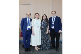 Leyla Aliyeva participates in Bonn discussion on environmental impact of Caspian Sea’s declining water level