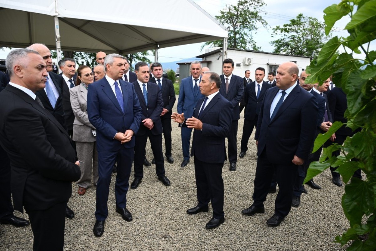 Infrastructure created for sericulture development in Dashbulag village of Khojaly reviewed