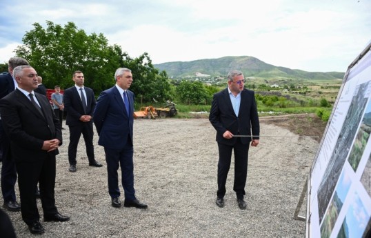 Participants of Coordination Headquarters meeting visit intensive orchards in Khojaly