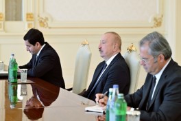 President Ilham Aliyev receives U.S. Congressman Abraham Hamadeh