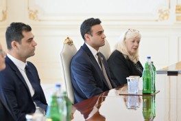 President Ilham Aliyev receives U.S. Congressman Abraham Hamadeh