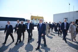 Visit of Presidential Administration and Coordination Headquarters members to Aghdara and Khojaly begins