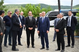 Participants of Coordination Headquarters meeting visit intensive orchards in Khojaly