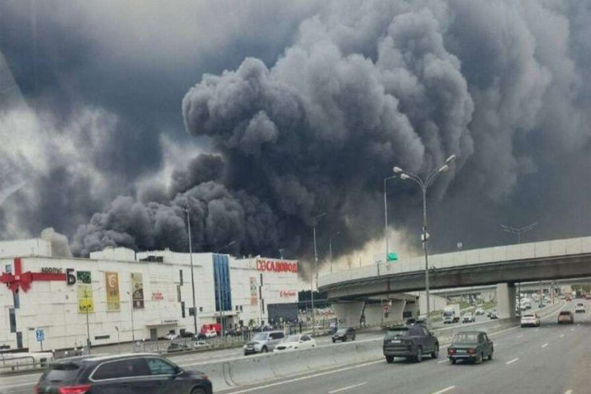 Two Azerbaijani citizens injured in drone attack on shopping mall in Moscow