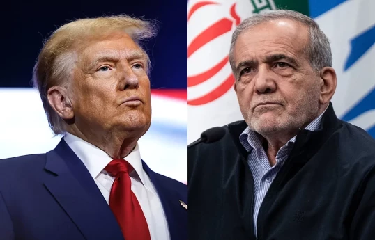 Trump and Pezeshkian sign copy of US-Iran deal
