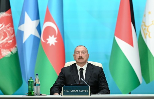 President Ilham Aliyev