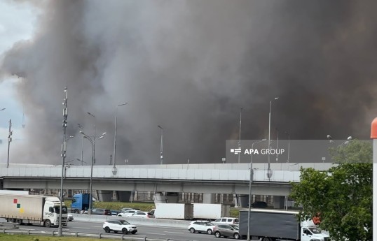 Sadovod market in Moscow burns after Ukrainian drone attack - PHOTO 
