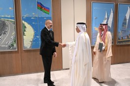 President Ilham Aliyev receives senior officials from member institutions of the Arab Coordination Group-PHOTO 