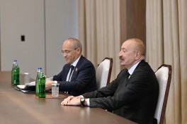President Ilham Aliyev receives senior officials from member institutions of the Arab Coordination Group-PHOTO 