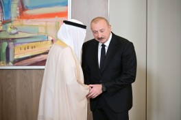 President Ilham Aliyev receives senior officials from member institutions of the Arab Coordination Group-PHOTO 