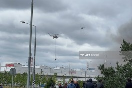 Sadovod market in Moscow burns after Ukrainian drone attack - PHOTO 