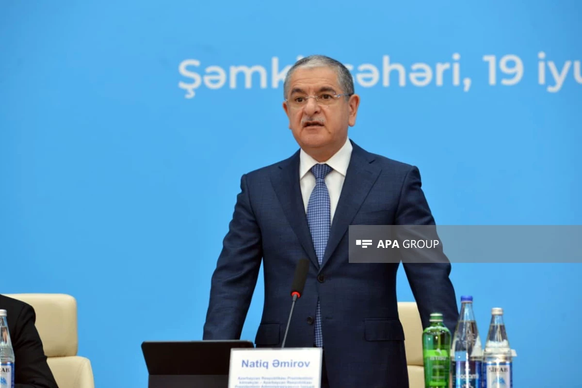 Natiq Amirov, Assistant to the President of the Republic of Azerbaijan and Head of the Economic Policy and Industrial Issues Department of the Presidential Administration
