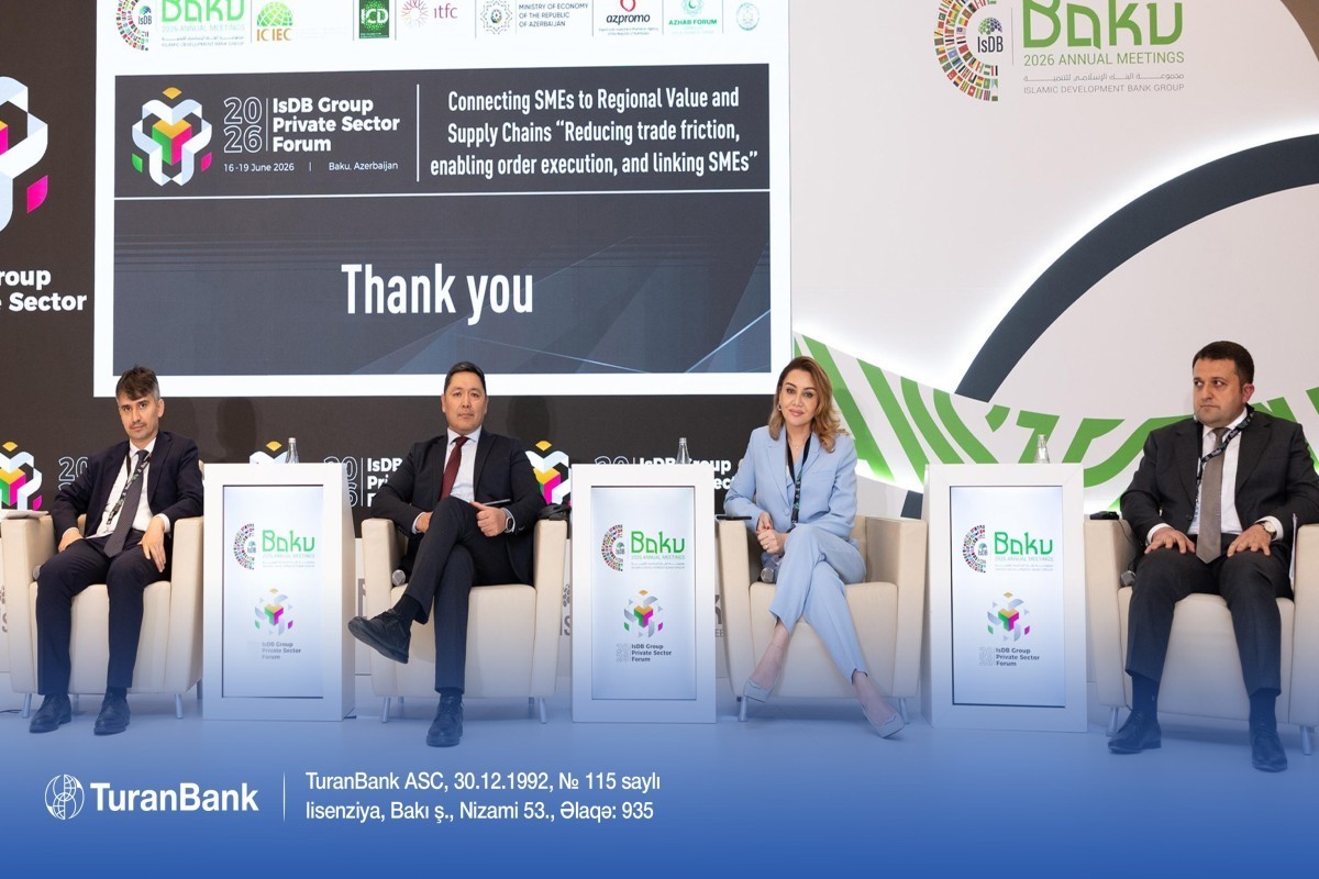 TuranBank Chairman [articipates as a speaker at the Islamic Development Bank Group Annual Meetings