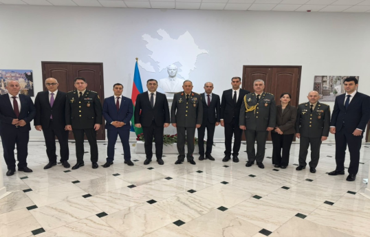Delegation led by Karim Valiyev visited Azerbaijani Embassy in Kazakhstan