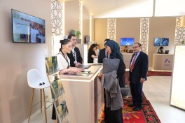 Azerbaijan pavilion showcased at exhibition held as part of IsDB Group Private Sector Forum