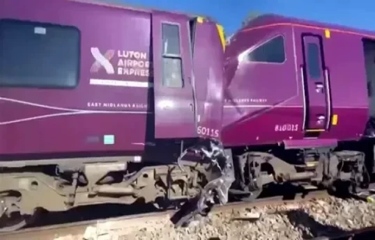 Driver dies and 11 passengers very seriously injured in UK train crash as police declare major incident