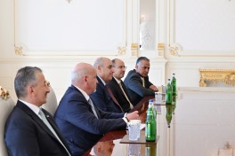 President Ilham Aliyev received delegation of the House of Representatives of the Hashemite Kingdom of Jordan