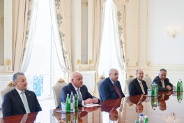 President Ilham Aliyev received delegation of the House of Representatives of the Hashemite Kingdom of Jordan