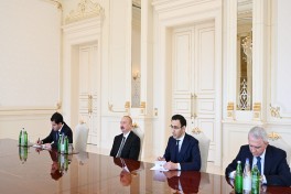 President Ilham Aliyev received delegation of the House of Representatives of the Hashemite Kingdom of Jordan