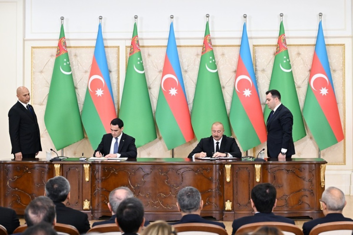 Azerbaijan and Turkmenistan exchanged documents signed - <span class="red_color">UPDATED