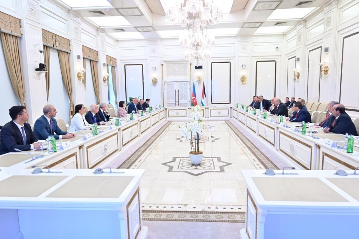 Sahiba Gafarova meets with Speaker of Jordan