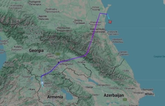 Aircraft flying from Armenia to Moscow issues distress signal and lands in Makhachkala-UPDATED 