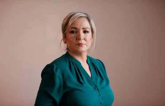 Northern Ireland's First Minister Michelle O'Neill