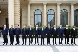 Official welcome ceremony held in Baku for President of Turkmenistan Serdar Berdimuhamedov