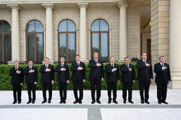 Official welcome ceremony held in Baku for President of Turkmenistan Serdar Berdimuhamedov