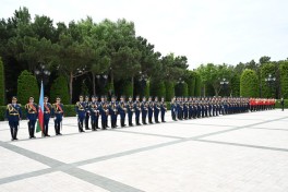 Official welcome ceremony held in Baku for President of Turkmenistan Serdar Berdimuhamedov