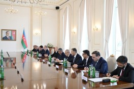 President Ilham Aliyev held expanded meeting with President of Turkmenistan