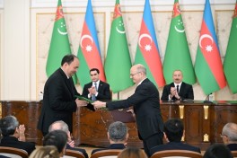 Azerbaijan and Turkmenistan exchanged documents signed - UPDATED 