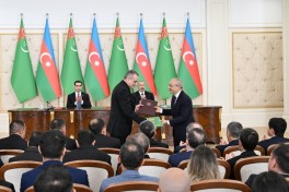 Azerbaijan and Turkmenistan exchanged documents signed - UPDATED 