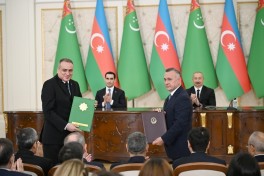 Azerbaijan and Turkmenistan exchanged documents signed - UPDATED 
