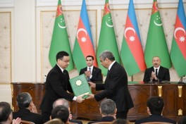 Azerbaijan and Turkmenistan exchanged documents signed - UPDATED 