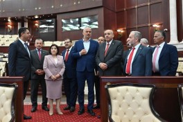 Sahiba Gafarova meets with Speaker of Jordan's House of Representatives