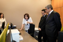 Turkmen minister visits DOST Center