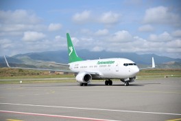 Turkmen President arrives in Azerbaijan's Fuzuli