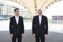 Presidents of Azerbaijan and Turkmenistan visited destroyed sites in Fuzuli city