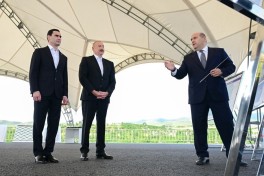 Presidents of Azerbaijan and Turkmenistan visited destroyed sites in Fuzuli city