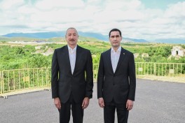 Presidents of Azerbaijan and Turkmenistan visited destroyed sites in Fuzuli city