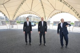 Presidents of Azerbaijan and Turkmenistan visited destroyed sites in Fuzuli city