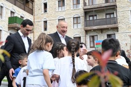 Presidents Ilham Aliyev and Serdar Berdimuhamedov visited first residential complex built in Shusha City