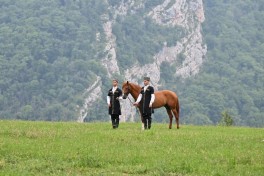 Garabagh Horse gifted to the President of Turkmenistan