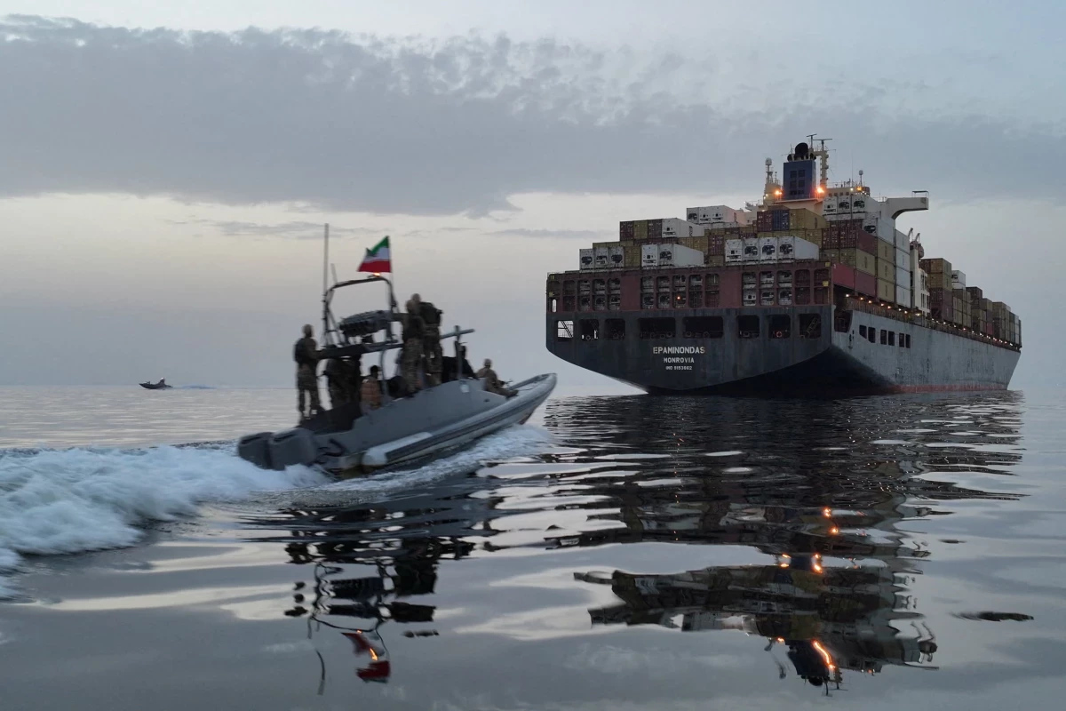 Ukraine returns sailors from ship detained by Iranian security forces