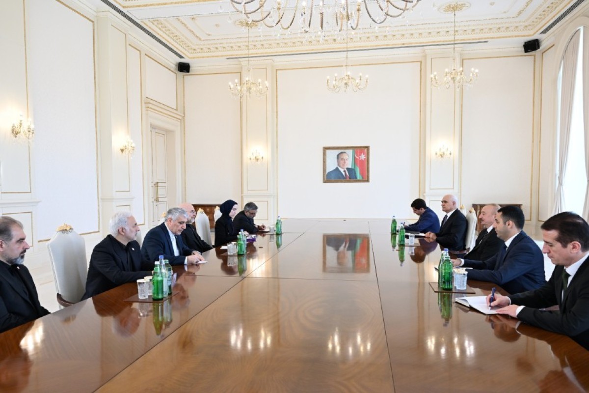 President Ilham Aliyev receives delegation led by Speaker of Iran