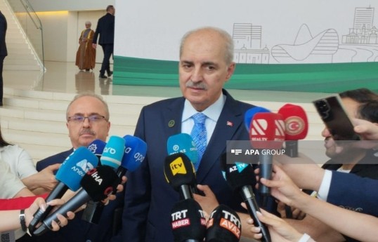 Speaker of the Grand National Assembly of Türkiye (GNAT) Numan Kurtulmuş