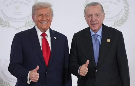 U.S. leader Donald Trump, Turkish President Recep Tayyip Erdoğan