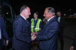 TRNC Parliament Speaker arrives in Azerbaijan on working visit